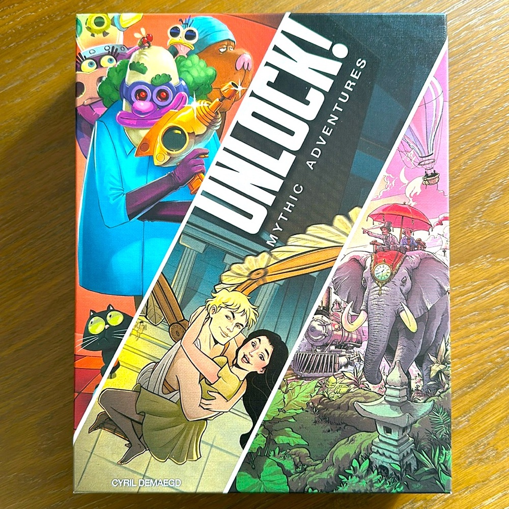 UNLOCK! Mythic Adventures: Escape room games for adults and kids
